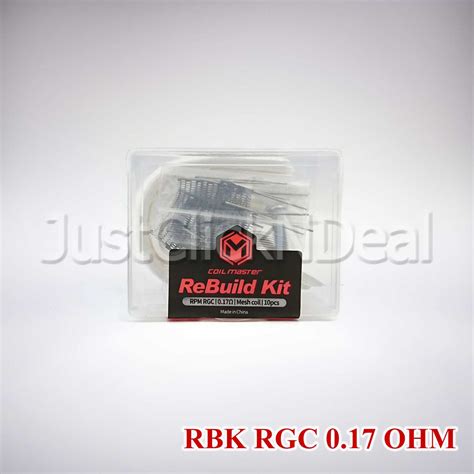 Jual Coil Master Rebuild Kit Rbk Rgc Ohm Authentic Jakmall