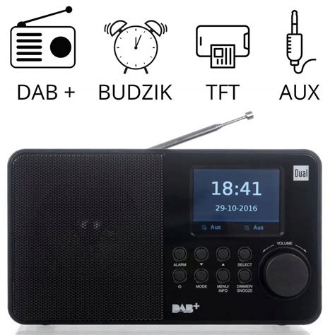 Radio Cyfrowe Dual Dab C Dab Fm Tft Rds Erli Pl