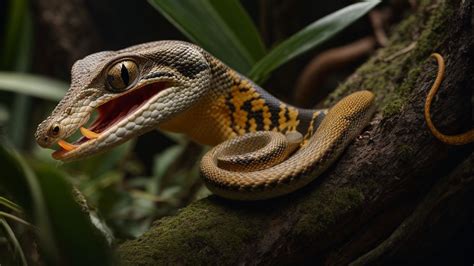 Golden Tailed Gecko Eating Snake Snake Species Information Snake Types