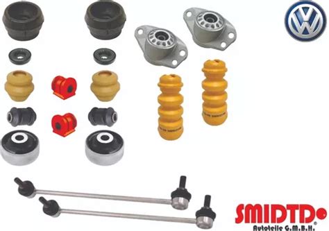 Kit Bases Rebotes Bujes Gomas Estabilizadores Vw Vento Meses