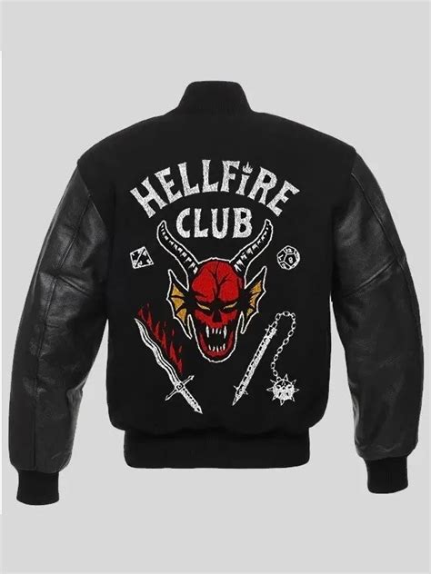 Stranger Things S Hellfire Club Varsity Jacket Houston Jackets