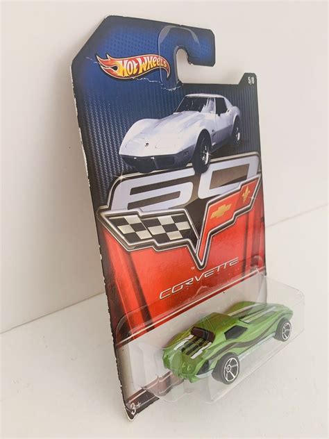 Hot Wheels 60th Anniversary Corvette Stingray Car Figure 5 8 EBay