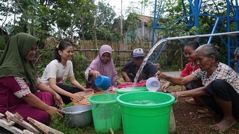 Puluhan Tahun Kekeringan Tonasa Akhiri Krisis Air Bersih Kampung