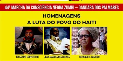 De Novembro Marcha Da Consci Ncia Negra Zumbi Dand Ra Dos