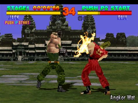 Screenshot Of Tekken Arcade Mobygames