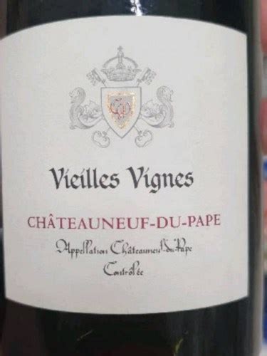 Pierre Remy Gauthier Vieilles Vignes Châteauneuf du Pape Vivino US