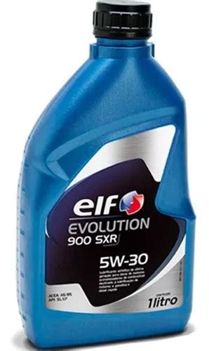 Óleo Elf Evolution 900 Sxr 5w30 Sl Sintético 1l Mercadolivre