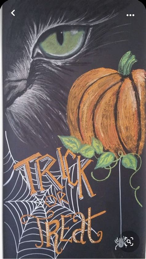 Pin By Anne Marie Rossiter On Chalkboard Halloween Chalkboard Art