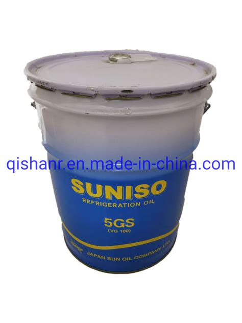 Suniso 5GS For Compressor 20L High Quality Lubricant Oil Suniso Oil