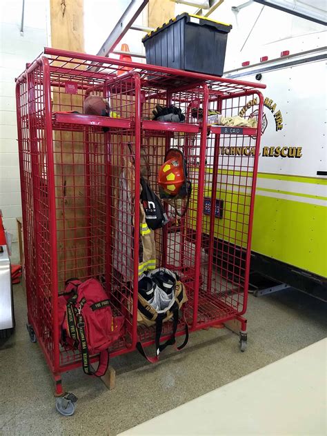 Standard Mobile Lockers For Fire And Ems Geargrid