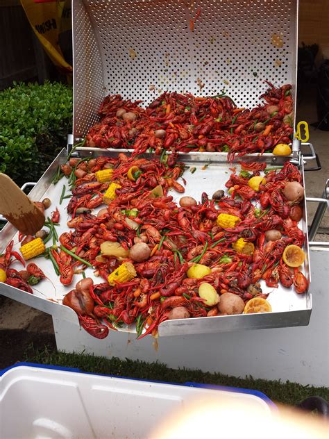 Hot Crawfish Soul Food Dinner Crawfish Boil Party Yummy Seafood