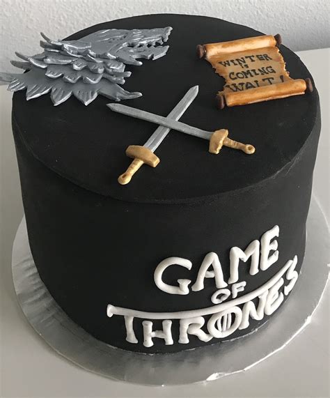 Game Of Thrones Cake Game Of Thrones Kuchen Bolo Game Of Thrones Game