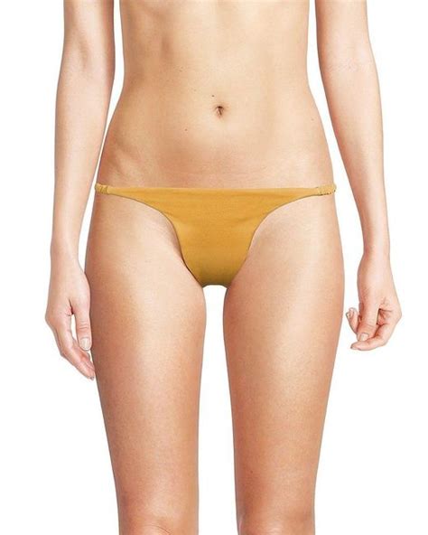 Peixoto Gema Full Bikini Bottom In Blue Lyst