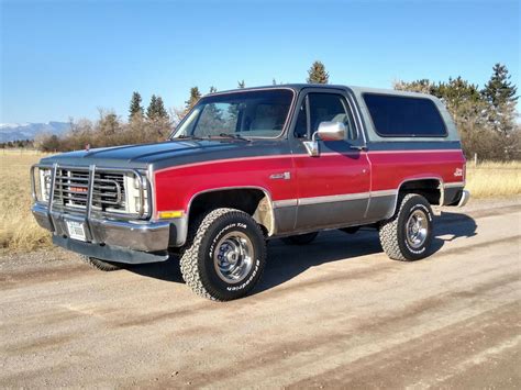 Gmc Jimmy K Wd X Chevrolet Blazer K Off Road Dry Western