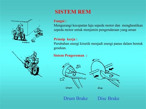 Ppt Ini Menjelaskan Sistem Rem Yang Didalamnya Dijelaskan Mengenai