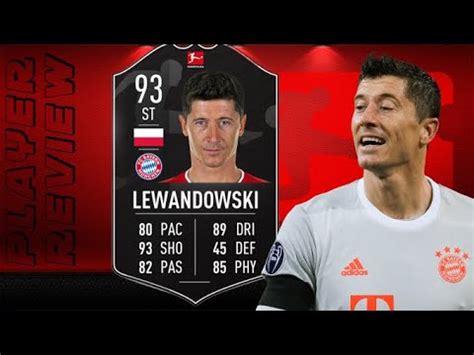 Fifa Rated Robert Lewandowski Potm Bundesliga Sbc Player