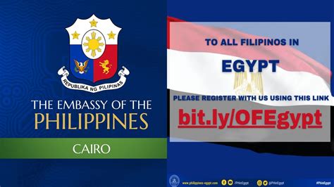 Iba Pang Ofws Sa Egypt Hinihikayat Na Magparehistro Sa Philippine