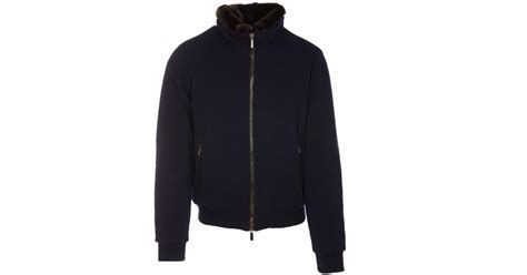 Moorer Bellati Jacket In Blue For Men Lyst Uk