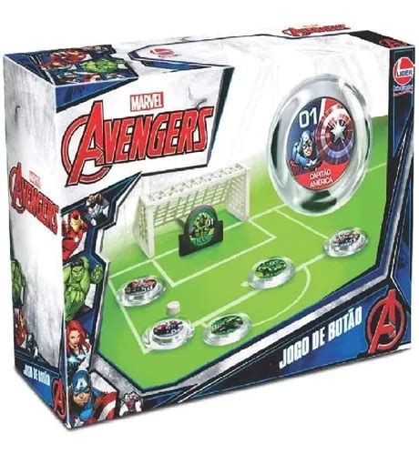 Jogo De Botao Marvel Avengers Sortido Lider Brinquedos MercadoLivre