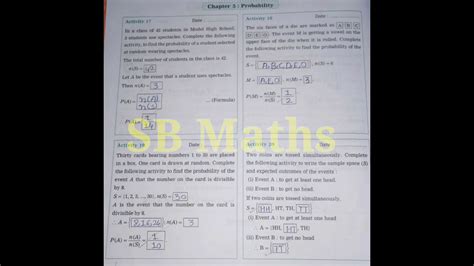 Mathematics Practical Book Class Answers Adamjee Coaching