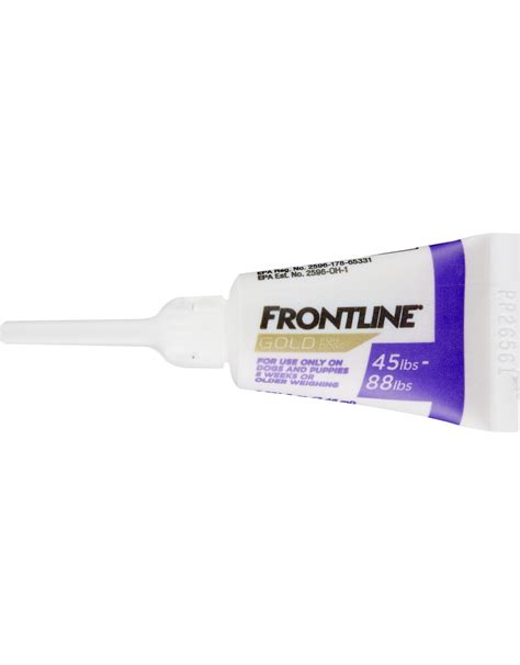 FRONTLINE GOLD FOR DOGS FLEA & TICK TOPICAL SOLUTION 3 DOSES - Rosie ...