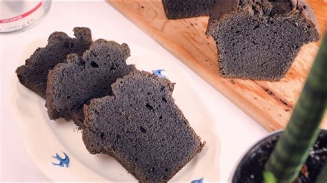 簡易黑芝麻磅蛋糕 Easy Black Sesame Pound Cake Youtube