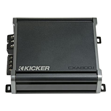 Kicker Cxa800 1 Cx Series 800 Watt Mono Class D Subwoofer Amplifier