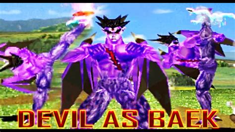 Tas Devil With Baek S Moves Gameplay Tekken Arcade Version