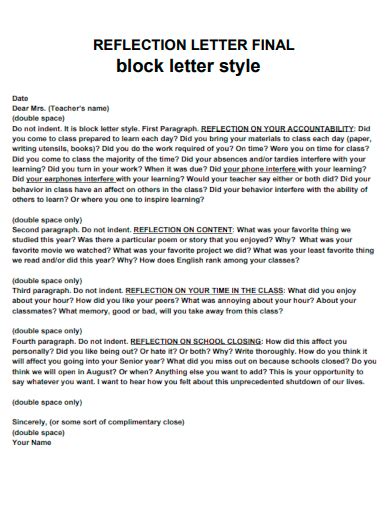 Block Letter Examples Pdf How To Write