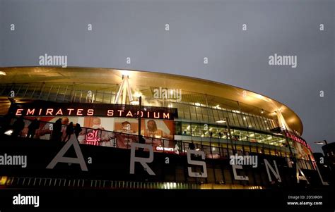 A general view of the Emirates Stadium Stock Photo - Alamy