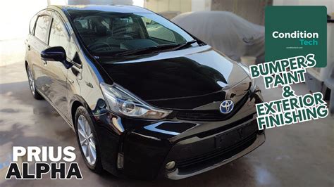 Toyota Prius Alpha Bumpers Paint Exterior Finishing YouTube