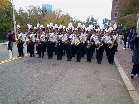 The Umass Minuteman Marching Band Takes Its Show To Beacon Hill