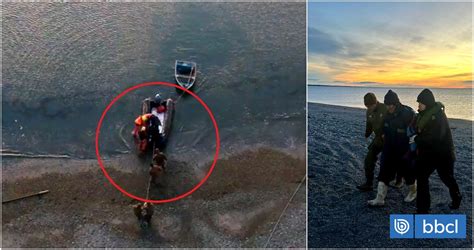 Pescador Sobrevive Aferrado A Algas Tras Perderse En El Mar En Magallanes Dron Térmico Lo Ubicó