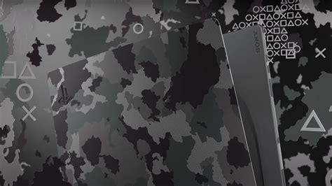 Playstation Revela La Gray Camouflage Collection Para Ps Dualsense Y