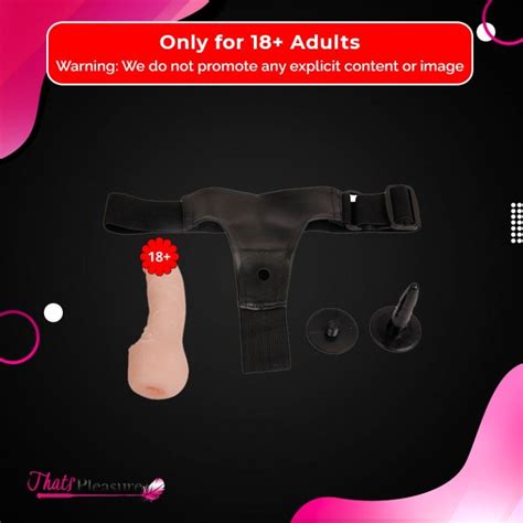 Baile Inch Strap On Dildo With Adjustable Harness So