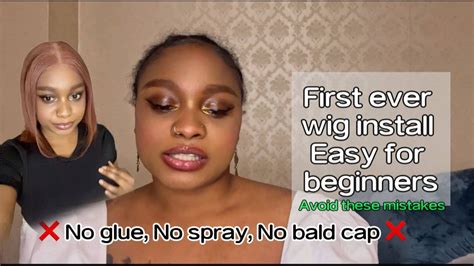 My Wig Era Is Here First Ever Wig Install Super Easy For Beginners