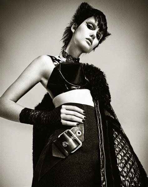 How The Goth Style Looks In Vogue Ukraine S All Black Issue Gothische