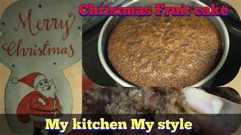 Christmas Fruits And Nuts Cake Youtube