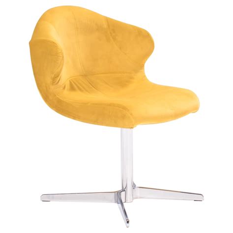 Ligne Roset Calin Designer Fabric Armchair Yellow Armchair At 1stdibs