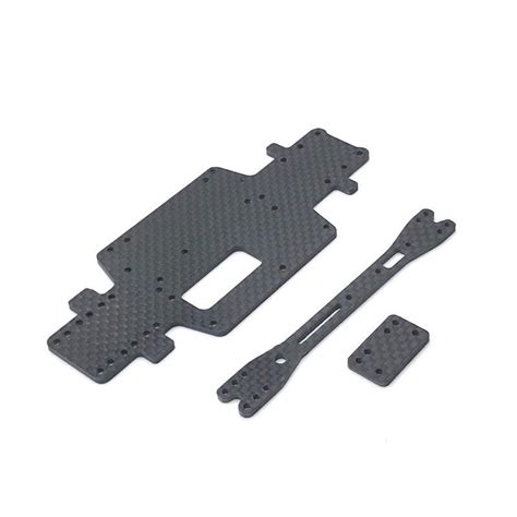 Nasitip Carbon Fiber Bottom Plate Two Layer Board Metal Upgrade Parts