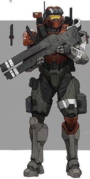 Halo Spartan Armor Halo Armor Sci Fi Armor Power Armor Knight Armor