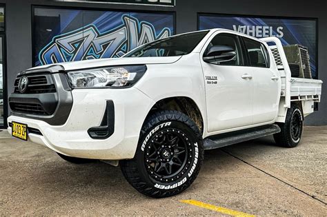 TOYOTA HILUX HUSSLA CADET MATTE BLACK Wheel 14519