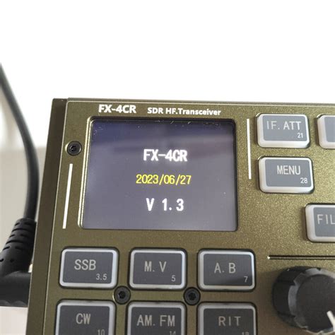 Fx Cr Radio Sdr Hf Transceiver With W Continuously Adjustable