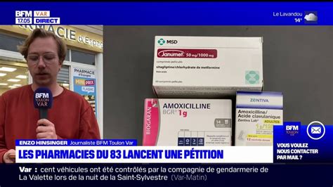 Var les pharmacies lancent une pétition pour alerter sur une pénurie