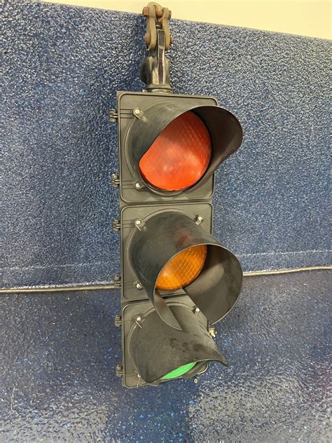 Large Plastic Traffic Light Saratoga Automobile Museum