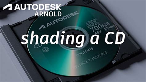 How To Create A Realistic Cd Shader With Arnold Using Anisotropic