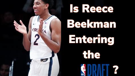 Is Reece Beekman Going To The NBA Draft Is He Returning For Year 4