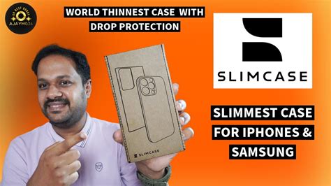 WORLD THINNEST CASE FOR IPHONES SAMSUNG DROP PROTECTION SLIMCASE