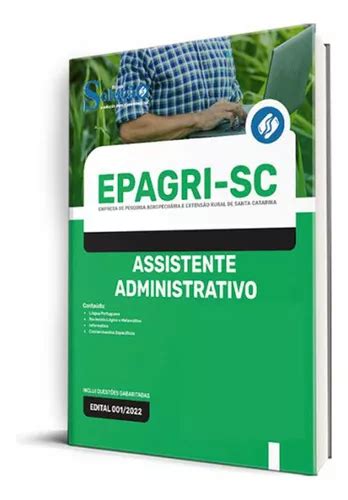 Apostila Epagri Sc Assistente Administrativo De Professores