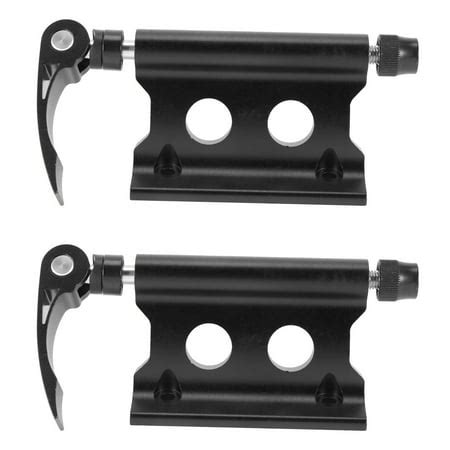 2X Bike Bicycle Car Roof Rack Carrier Quick Release Alloy Fork Lock ...